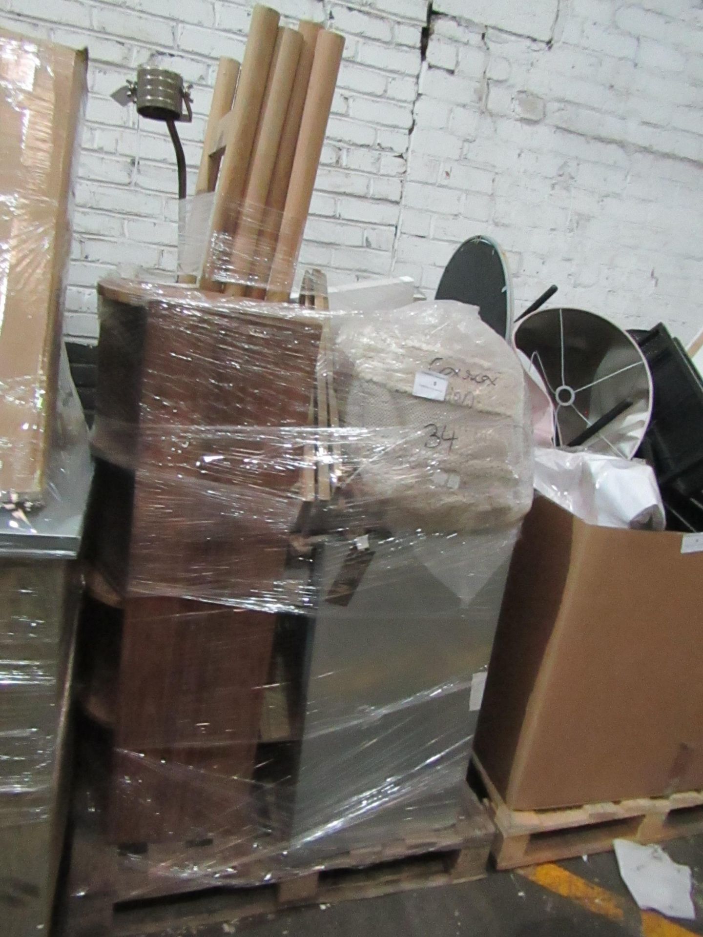 | 1X | PALLET OF COX AND COX B.E.R FURNITURE, UNMANIFESTED, WE HAVE NO IDEA WHAT IS ON THESE PALLETS