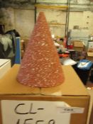 | 1X | HK LIVING TERRAZZO CONE PHOTO STAND | BOXED AND UNCHECKED | RRP £25 |