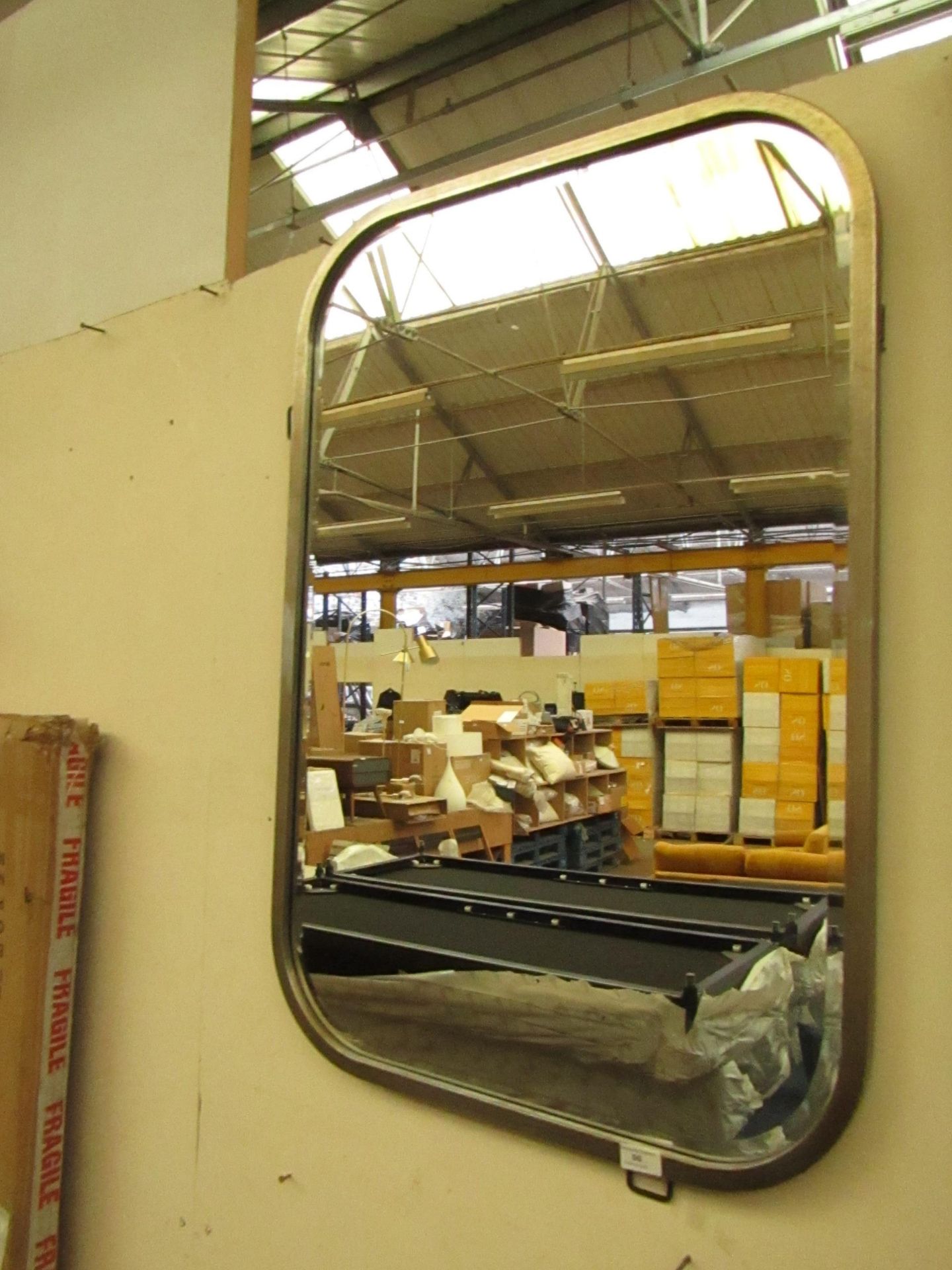 | 1X | COX & COX MIRROR 66X96CM | UNCHECKED BUT HE GLASS IS IN ONE PIECE | RRP £225 |