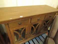 Bayside 3 door, 3 drawer sideboard unit, has a few marks on top.