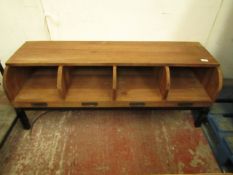 | 1x | COX AND COX RECLAIMED WOOD STORAGE UNIT | HAS A FEW MARKS AND CRACKS BUT NOT SURE IF THAT