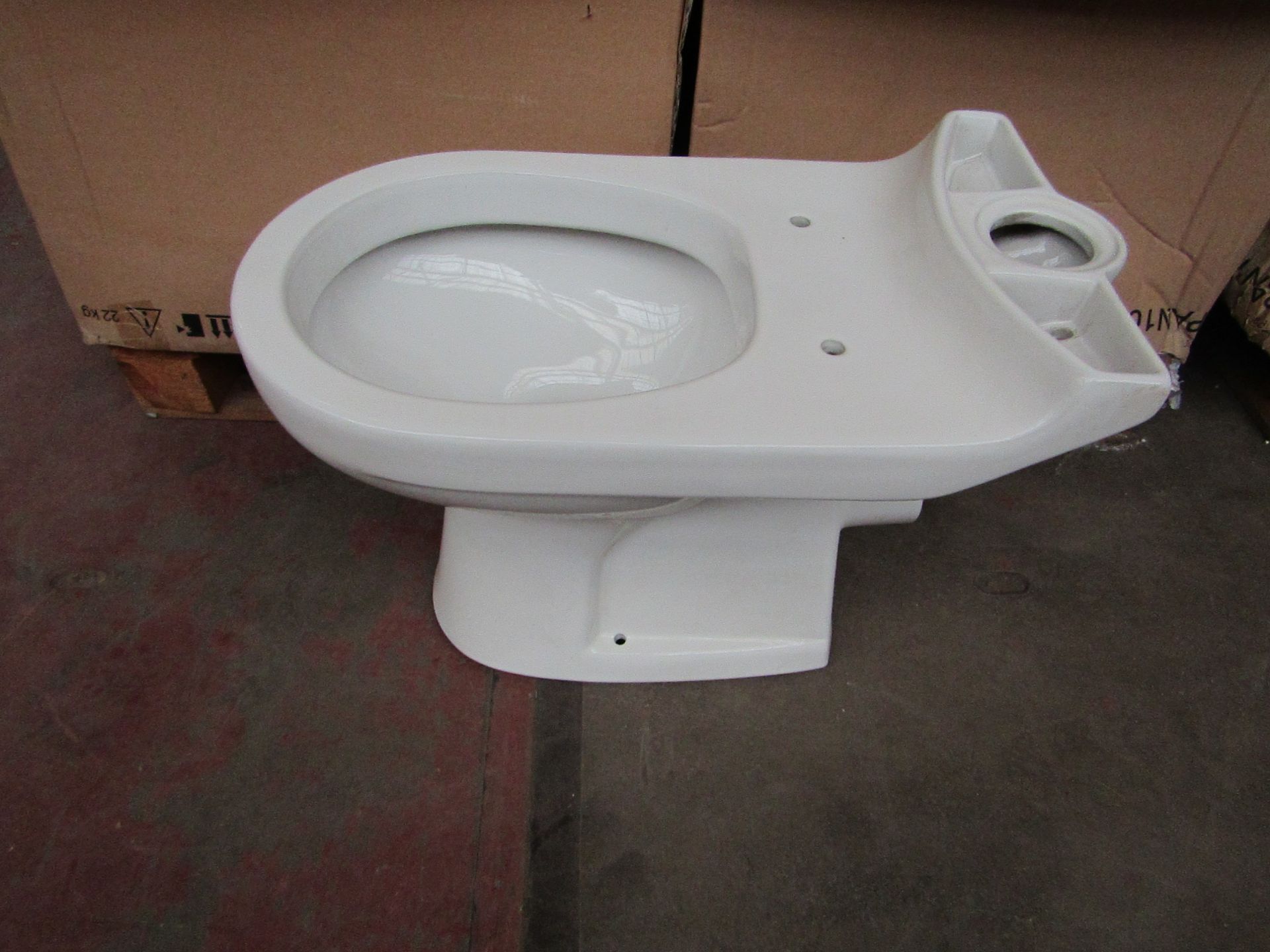 Victoria Plumb toilet pan PAN1060, new and boxed.