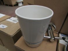 5x Ceramic tumbler holder, new and boxed. AFZ32