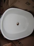 Victoria Plumb Sorano counter top basin, new and boxed. VPB12