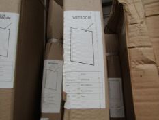 Wetroom 900 x 2000mm deflector, new and boxed. SD062