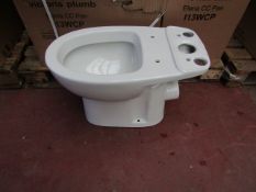 Victoria Plumb Elena CC pan I13WCP toilet pan, new and boxed.