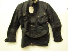 Belstaff Black Prince Trailmaster Jacket, new size 42.