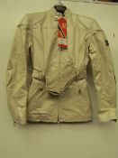 Ladies Belstaff Orion Pearl White Jacket, new with tag size 42