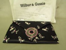 Wilbur and Gussie ladies clutch bag, new