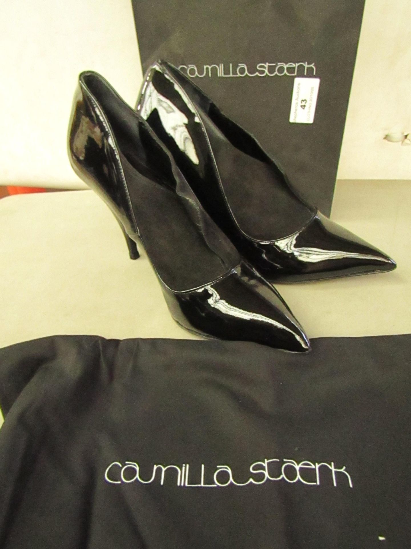 Camila Straerk shoes, ex shop sample size 39.