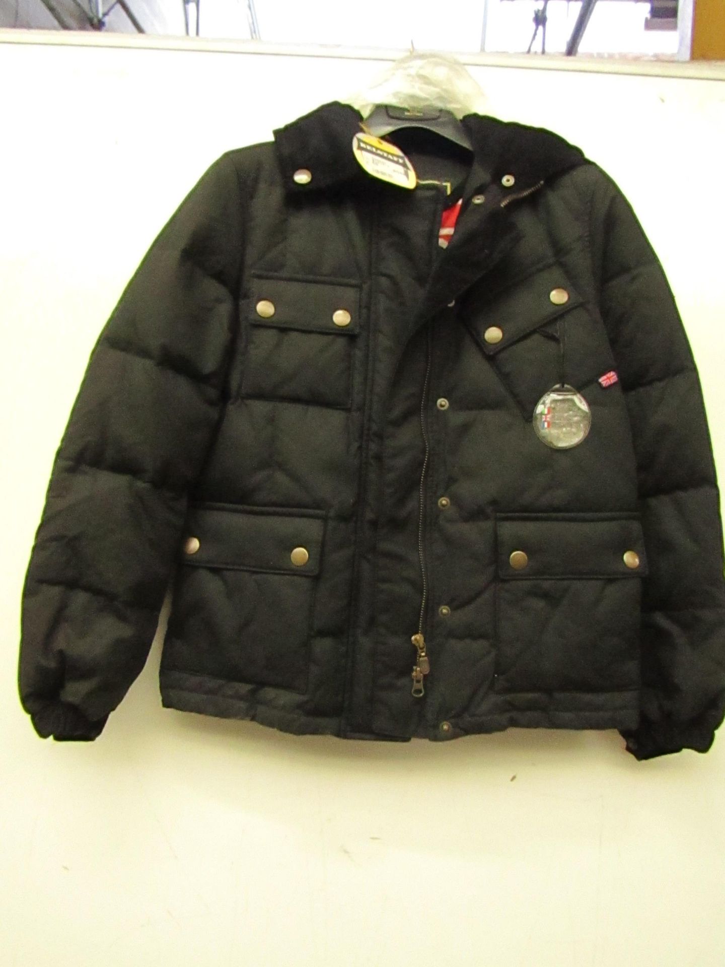 Ladies Belstaff Quilted black Jacket, new with tag, size 40