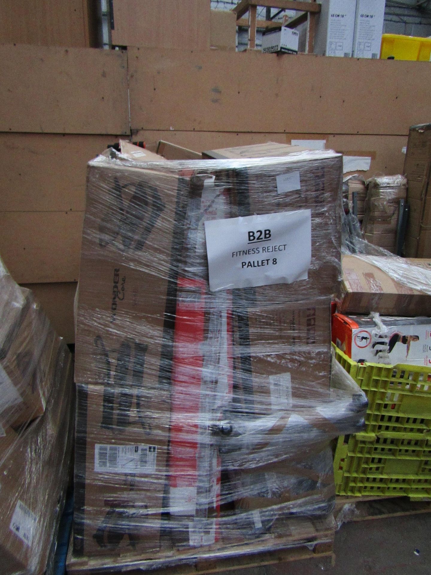 | 1X | PALLET OF UNMANIFESTED HOME FITNESS EQUIPMENT, ALL RAW CUSTOMER RETURNS SOME MAY BE LOOSE