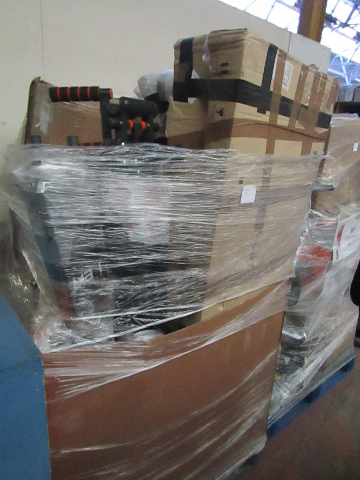 | 1X | PALLET OF UNMANIFESTED HOME FITNESS EQUIPMENT, ALL RAW CUSTOMER RETURNS SOME MAY BE LOOSE