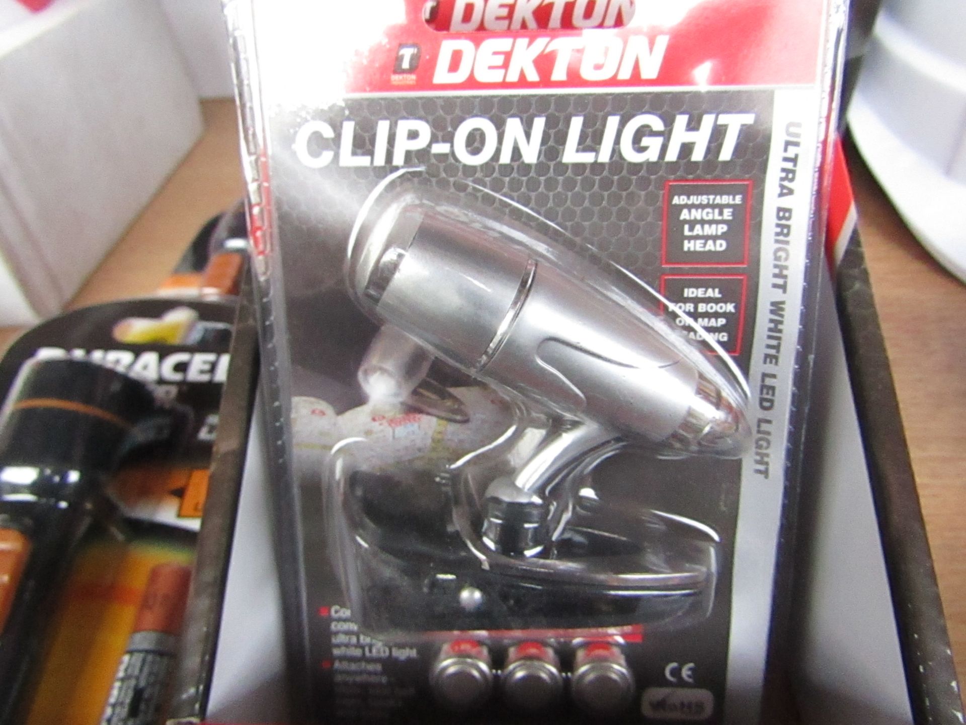 Dekton - Clip-On Light (Ultra Bright White LED) - New & Packaged.