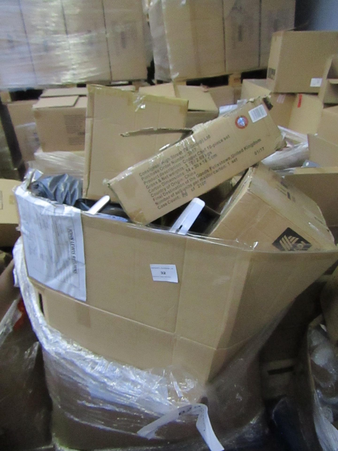 | 1X | PALLET OF UNMANIFESTED ELECTRICAL ITEMS, ALL RAW CUSTOMER RETURNS SOME MAY BE LOOSE OR IN NON