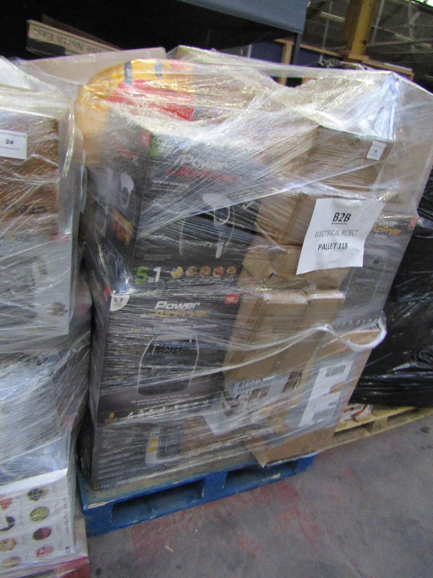 | 1X | PALLET OF UNMANIFESTED ELECTRICAL ITEMS, ALL RAW CUSTOMER RETURNS SOME MAY BE LOOSE OR IN NON