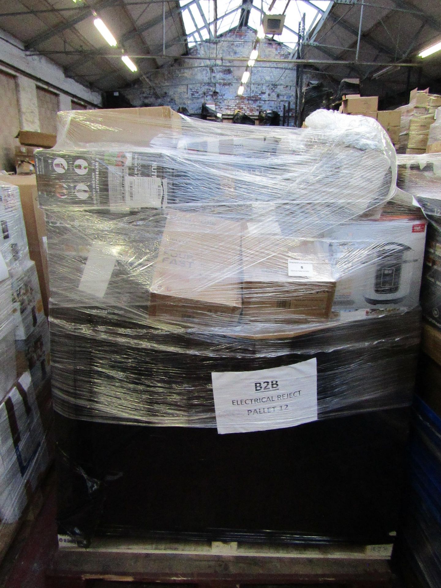 | 1X | PALLET OF UNMANIFESTED ELECTRICAL ITEMS, ALL RAW CUSTOMER RETURNS SOME MAY BE LOOSE OR IN NON