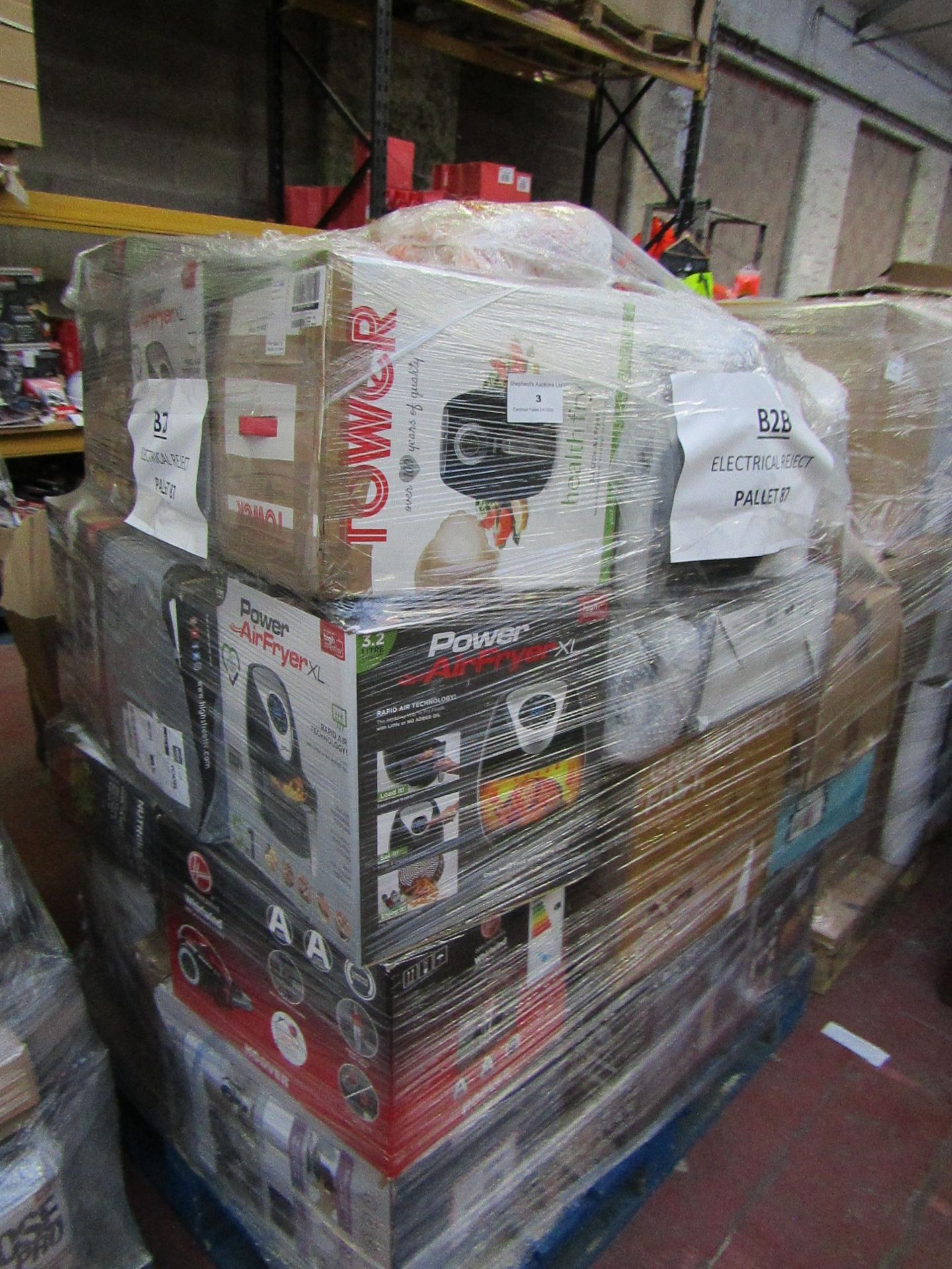 | 1X | PALLET OF UNMANIFESTED ELECTRICAL ITEMS, ALL RAW CUSTOMER RETURNS SOME MAY BE LOOSE OR IN NON