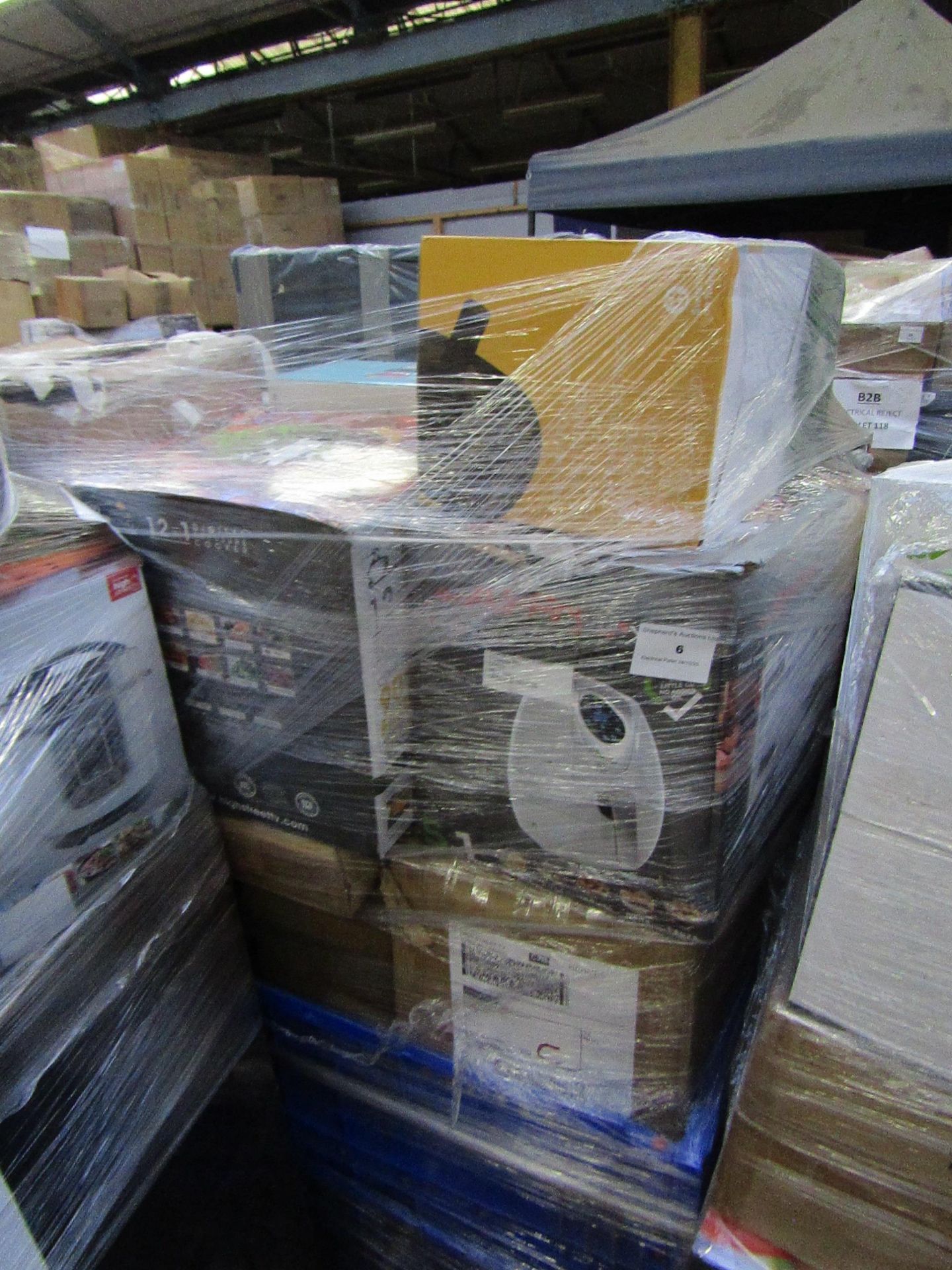 | 1X | PALLET OF UNMANIFESTED ELECTRICAL ITEMS, ALL RAW CUSTOMER RETURNS SOME MAY BE LOOSE OR IN NON