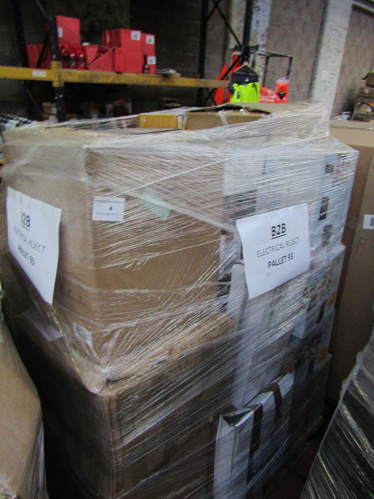 | 1X | PALLET OF UNMANIFESTED ELECTRICAL ITEMS, ALL RAW CUSTOMER RETURNS SOME MAY BE LOOSE OR IN NON