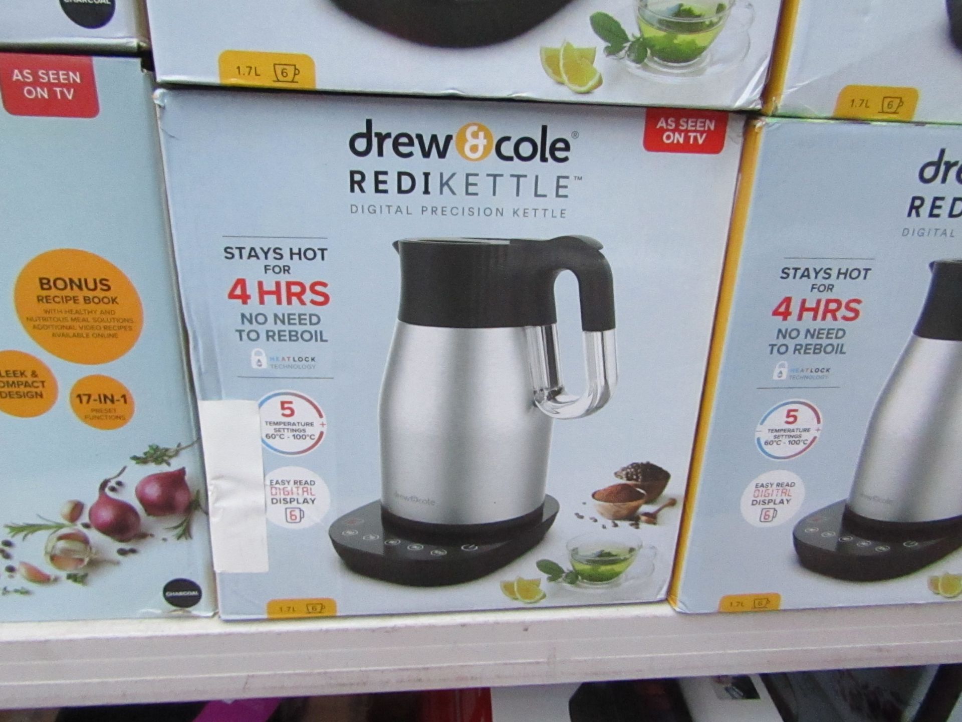 | 1X | DREW AND COLE REDI KETTLE | REFURBISHED AND BOXED | NO ONLINE RESALE | SKU C5060541513587 |