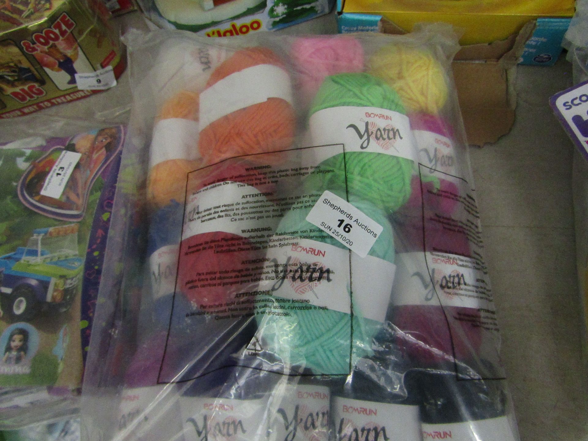 20 x Balls of Yarn. Unused & Packaged