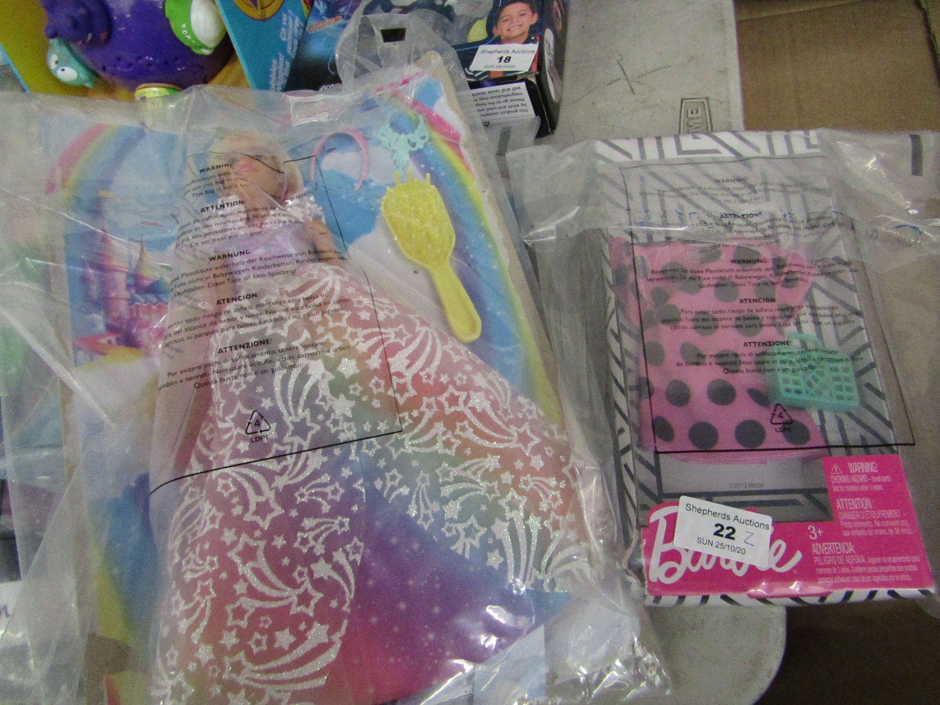 2 Items Being a Barbie Dreamtopia Doll & a Barbie Outfit. Both Packaged