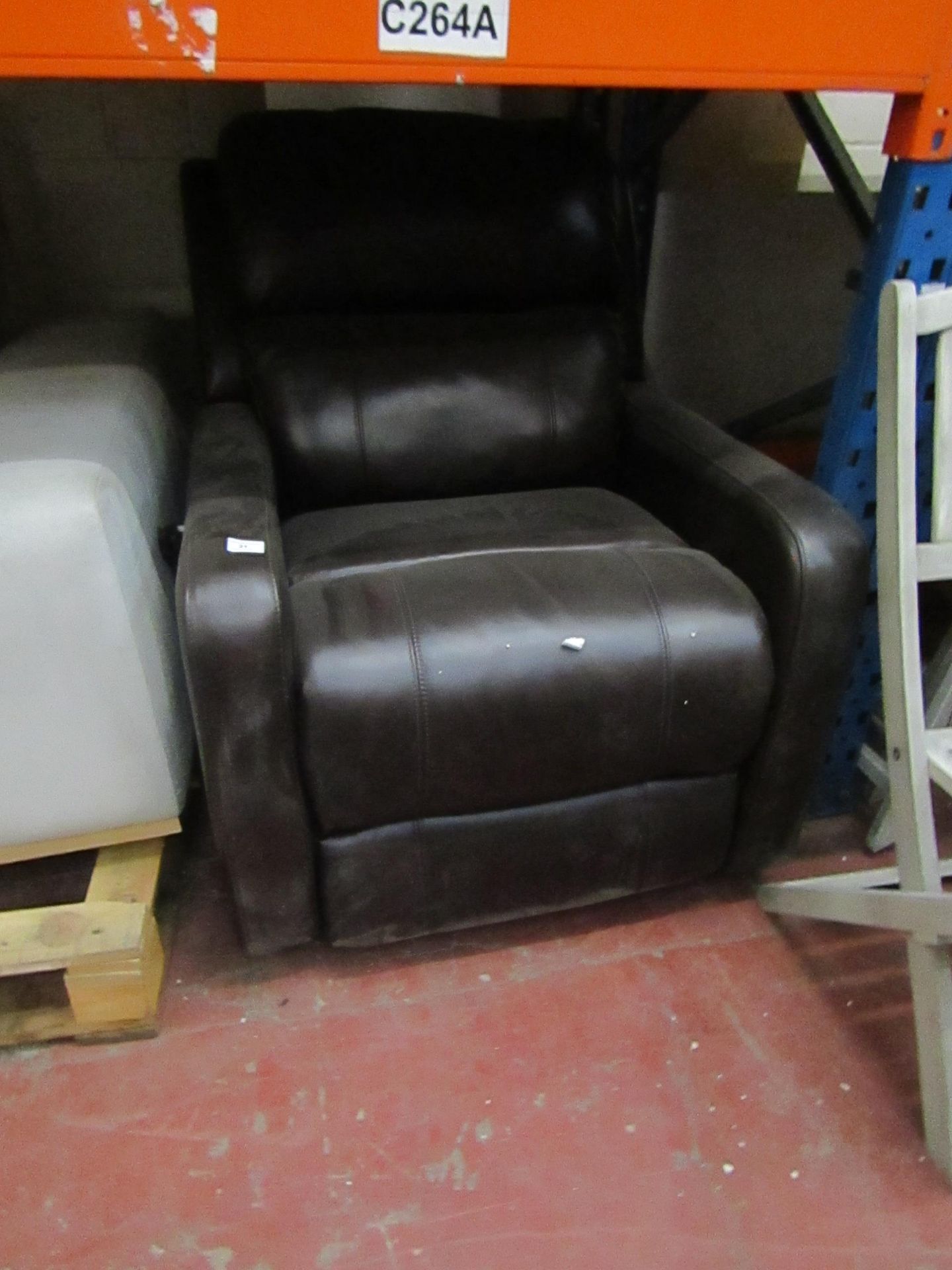 Costco electric reclining, rocking arm chair, unchecked as no power cable