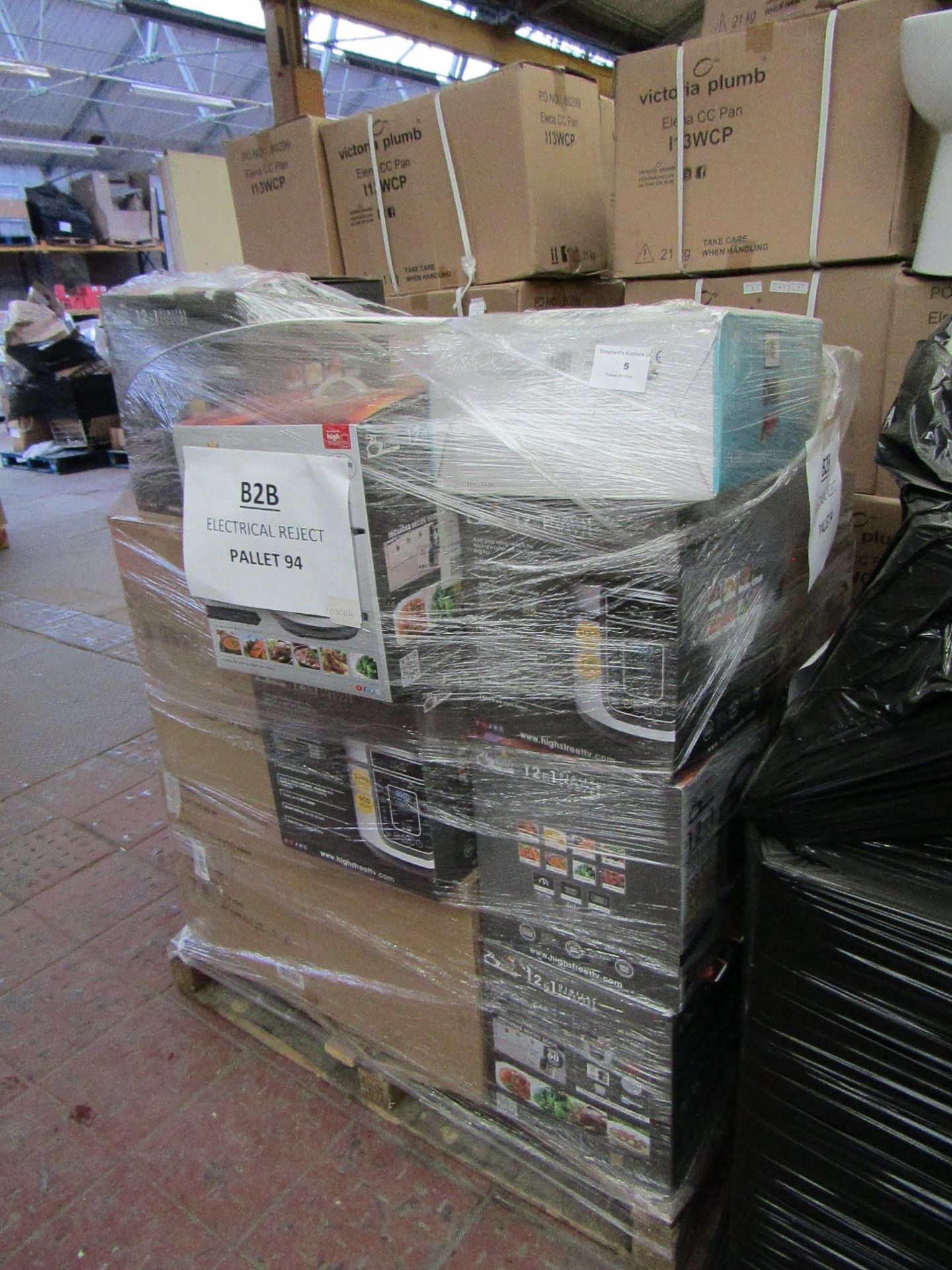 | 1X | PALLET OF UNMANIFESTED ELECTRICAL ITEMS, ALL RAW CUSTOMER RETURNS SOME MAY BE LOOSE OR IN NON