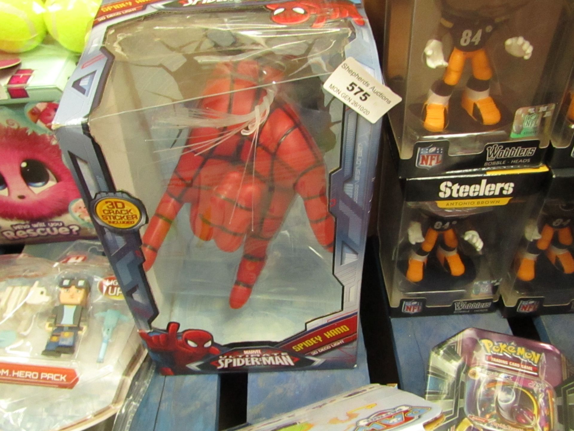 Marvel Spiderman Spidey Hand. New & Packaged