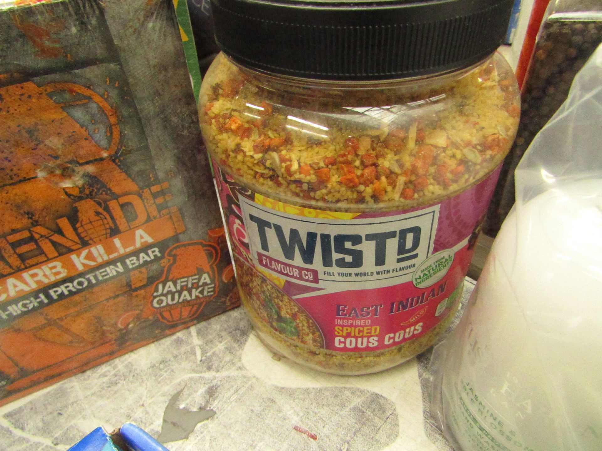 TwistD - East Indian Spiced Cous Cous (Mild) 1.5Kg - Sealed.