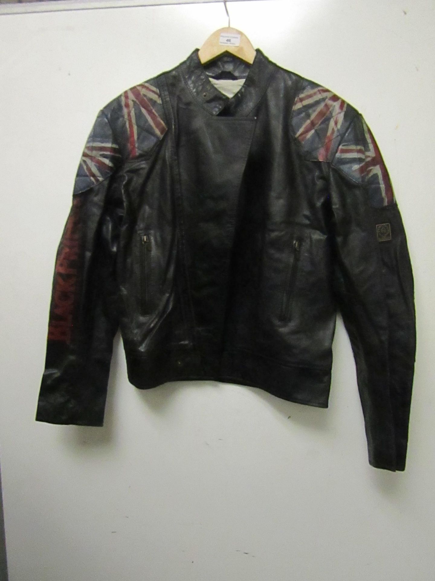 Polo Ralph Lauren A2 bomber jacket leather, size 40, with tags.