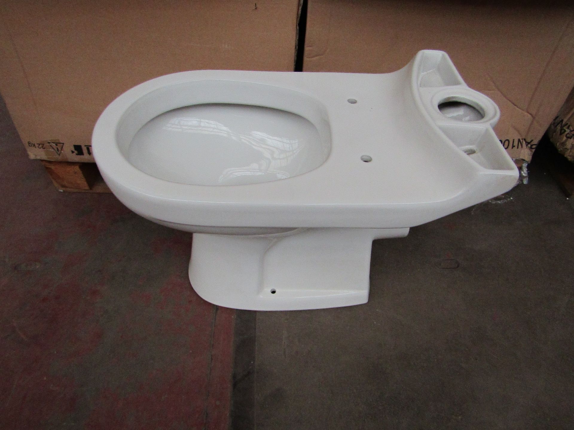 Victoria Plumb toilet pan PAN1060, new and boxed.