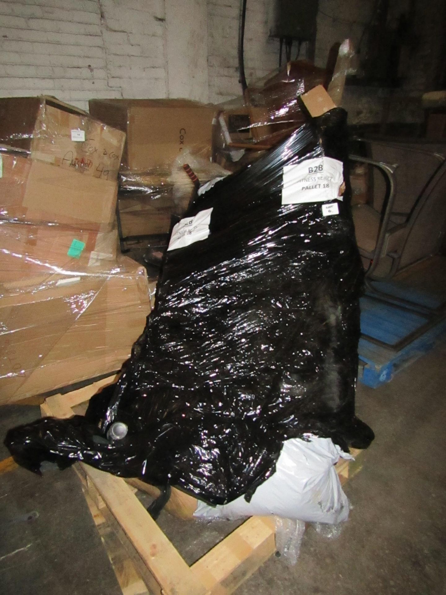 | 1X | PALLET OF UNMANIFESTED HOME FITNESS EQUIPMENT, ALL RAW CUSTOMER RETURNS SOME MAY BE LOOSE