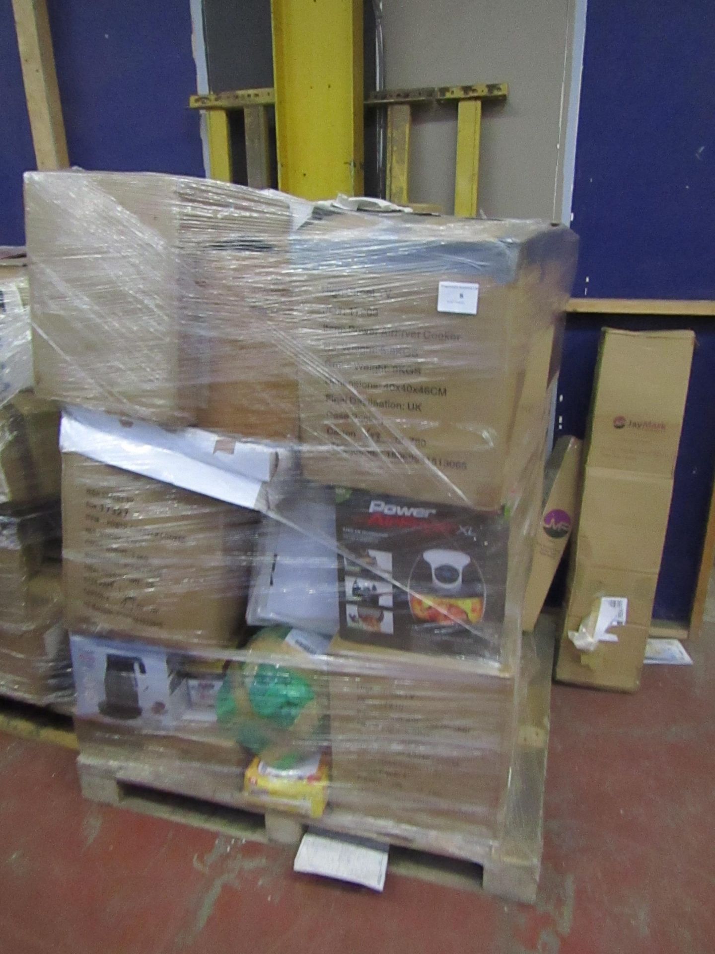 | 1X | PALLET OF UNMANIFESTED ELECTRICAL ITEMS, ALL RAW CUSTOMER RETURNS SOME MAY BE LOOSE OR IN