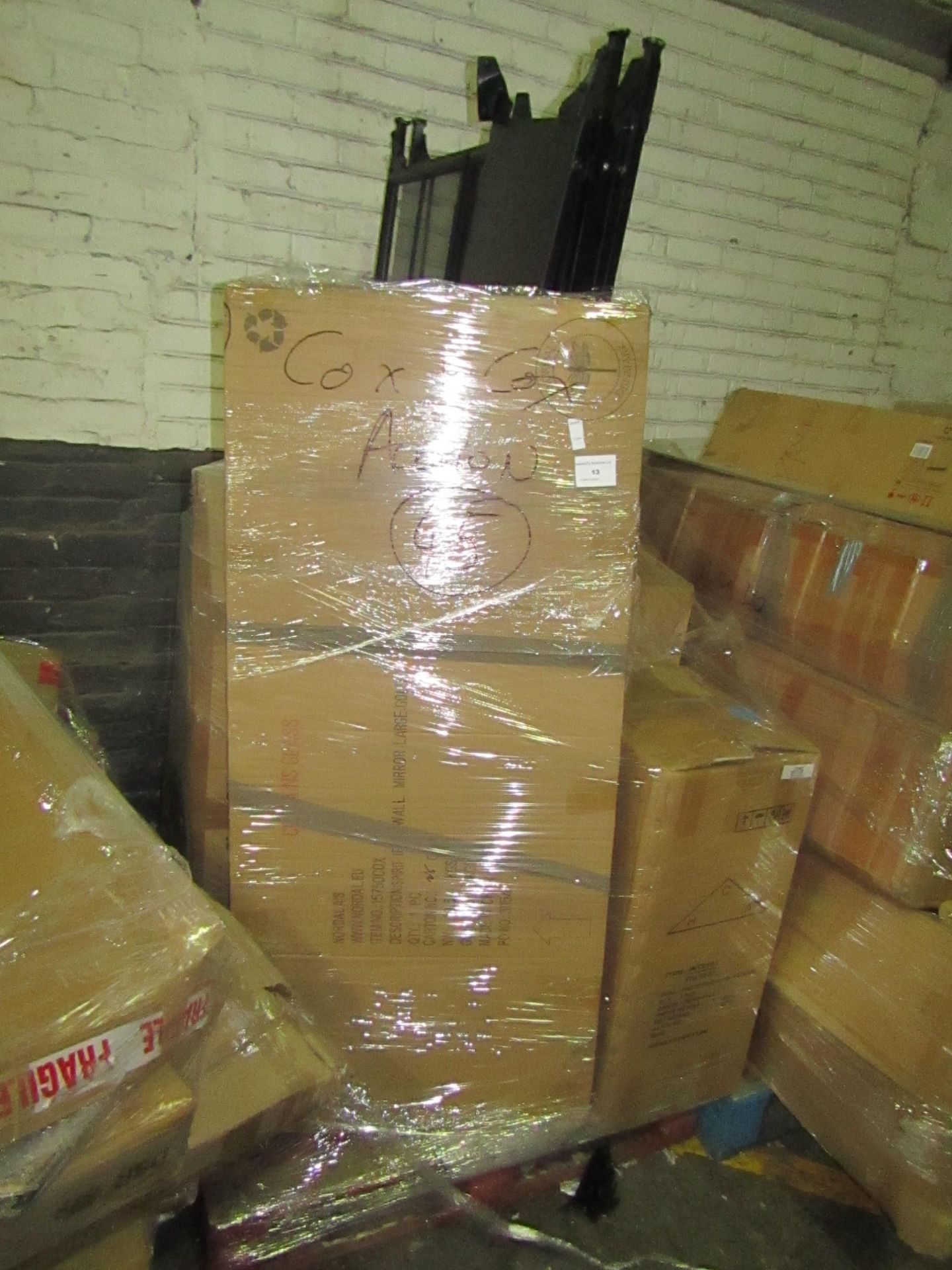 | 1X | PALLET OF COX AND COX B.E.R FURNITURE, UNMANIFESTED, WE HAVE NO IDEA WHAT IS ON THESE PALLETS