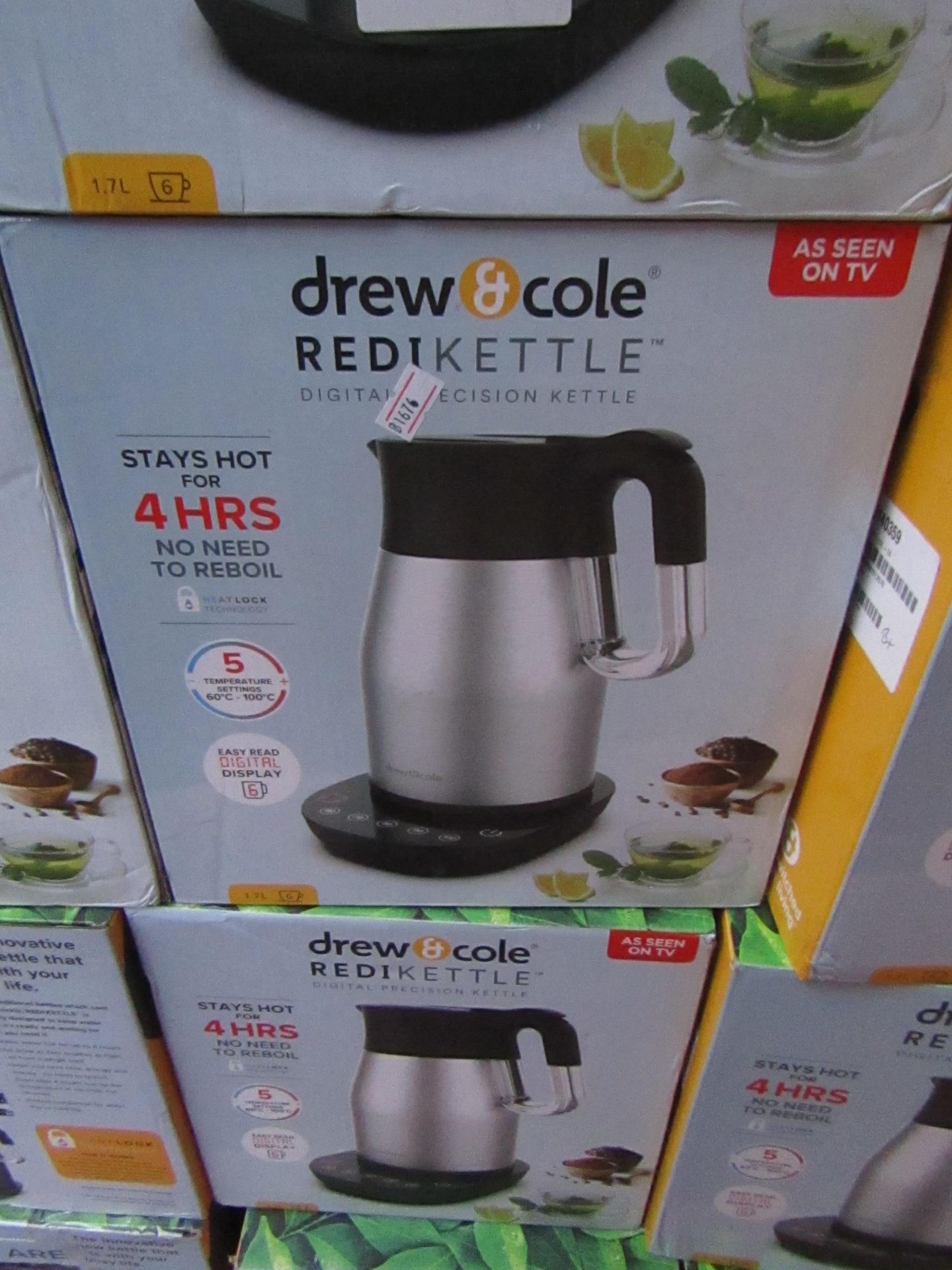 | 1X | DREW AND COLE REDI KETTLE | REFURBISHED AND BOXED | NO ONLINE RESALE | SKU C5060541513587 |