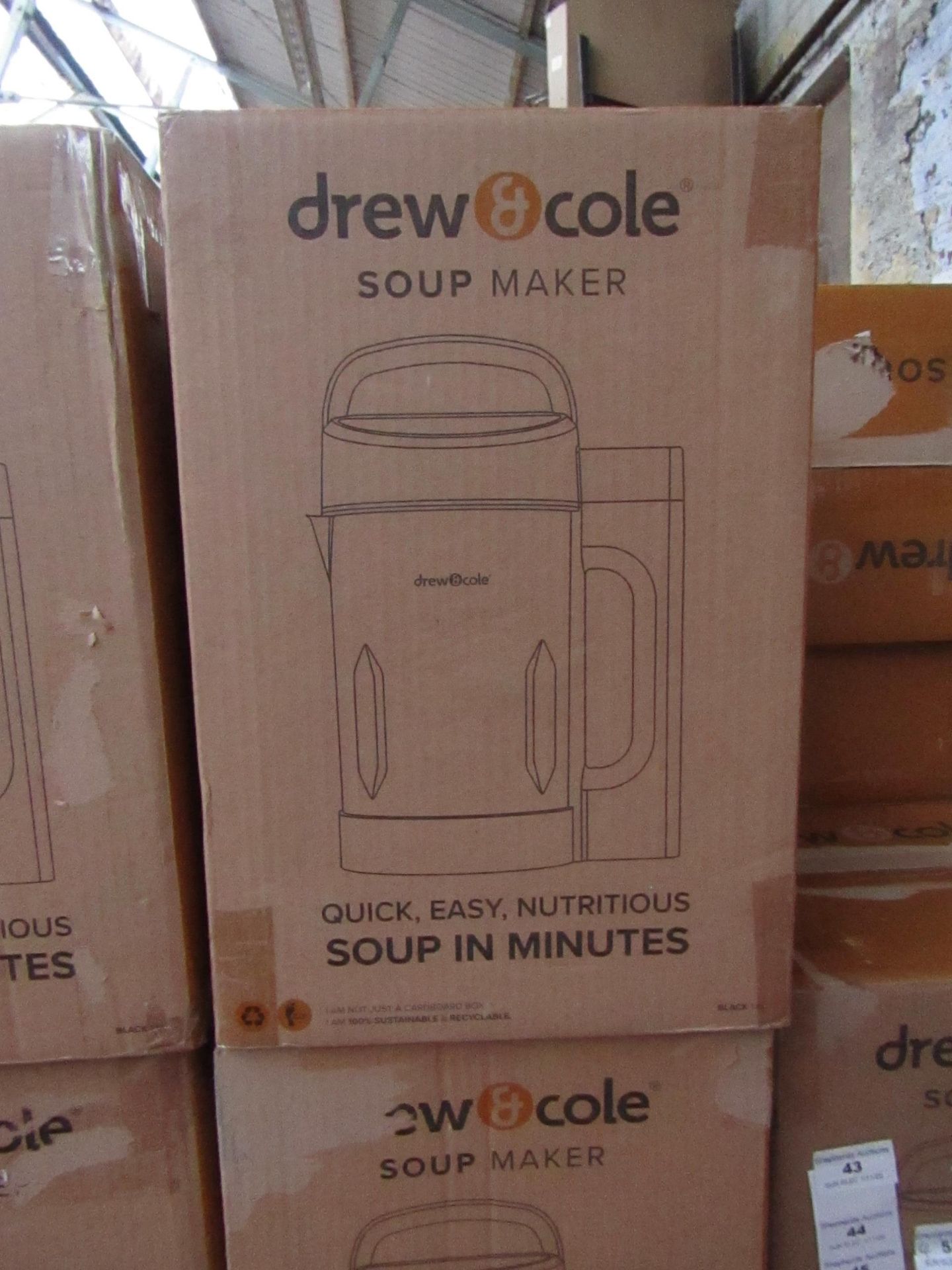 | 1X | DREW AND COLE SOUP CHEF | BOXED AND REFURBISHED | NO ONLINE RESALE | SKU C5060541516809 | RRP