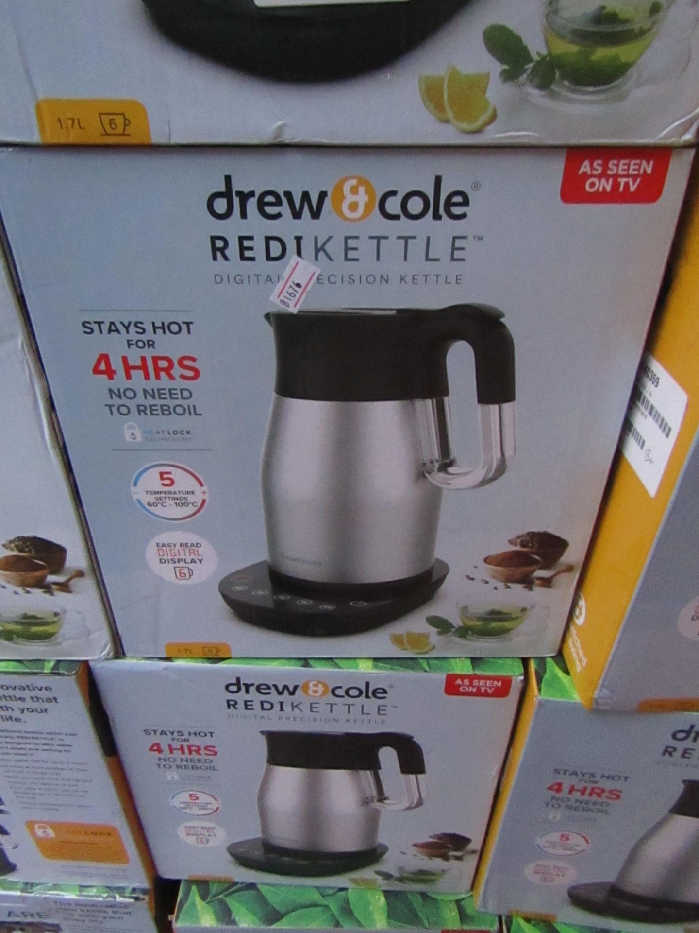 | 1X | DREW AND COLE REDI KETTLE | REFURBISHED AND BOXED | NO ONLINE RESALE | SKU C5060541513587 |