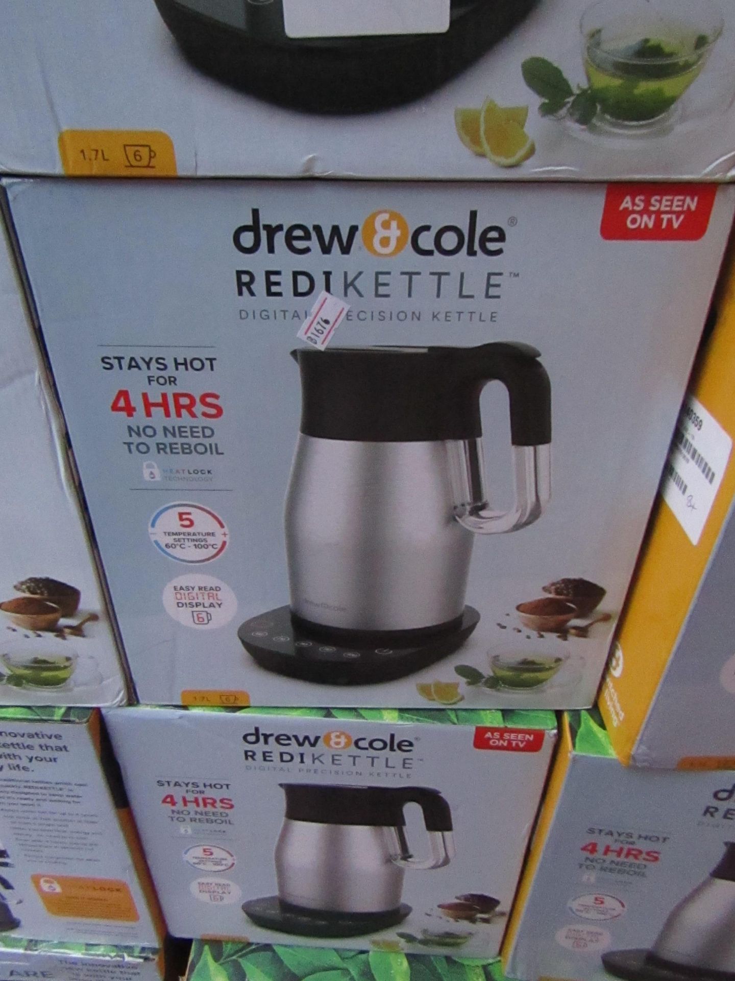 | 1X | DREW AND COLE REDI KETTLE | REFURBISHED AND BOXED | NO ONLINE RESALE | SKU C5060541513587 |