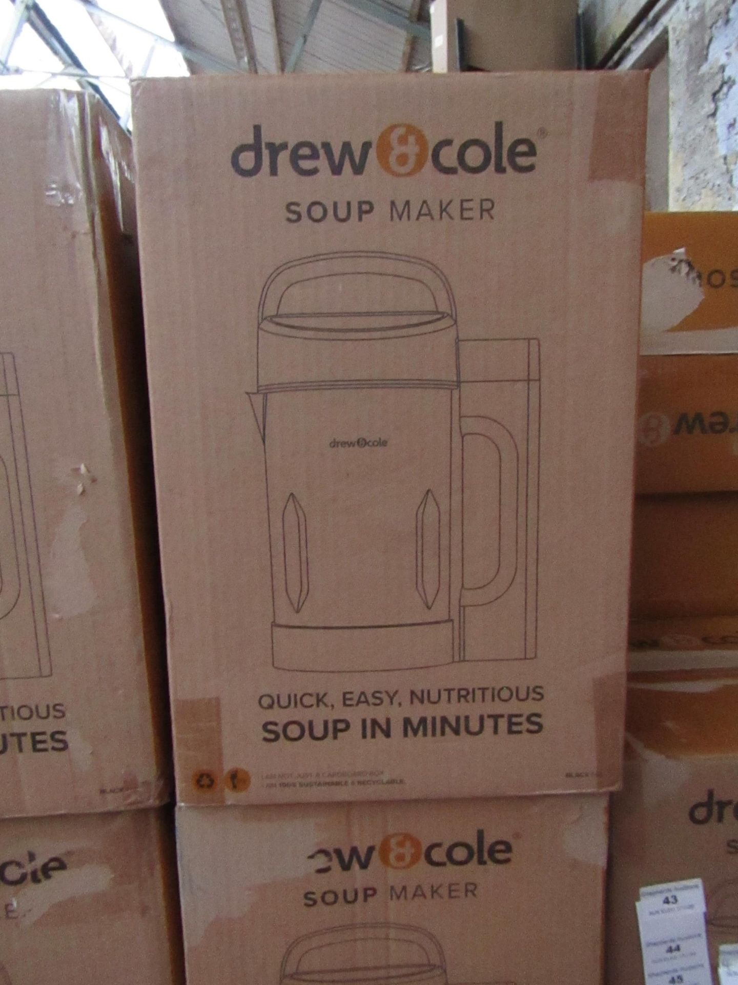 | 1X | DREW AND COLE SOUP CHEF | BOXED AND REFURBISHED | NO ONLINE RESALE | SKU C5060541516809 | RRP