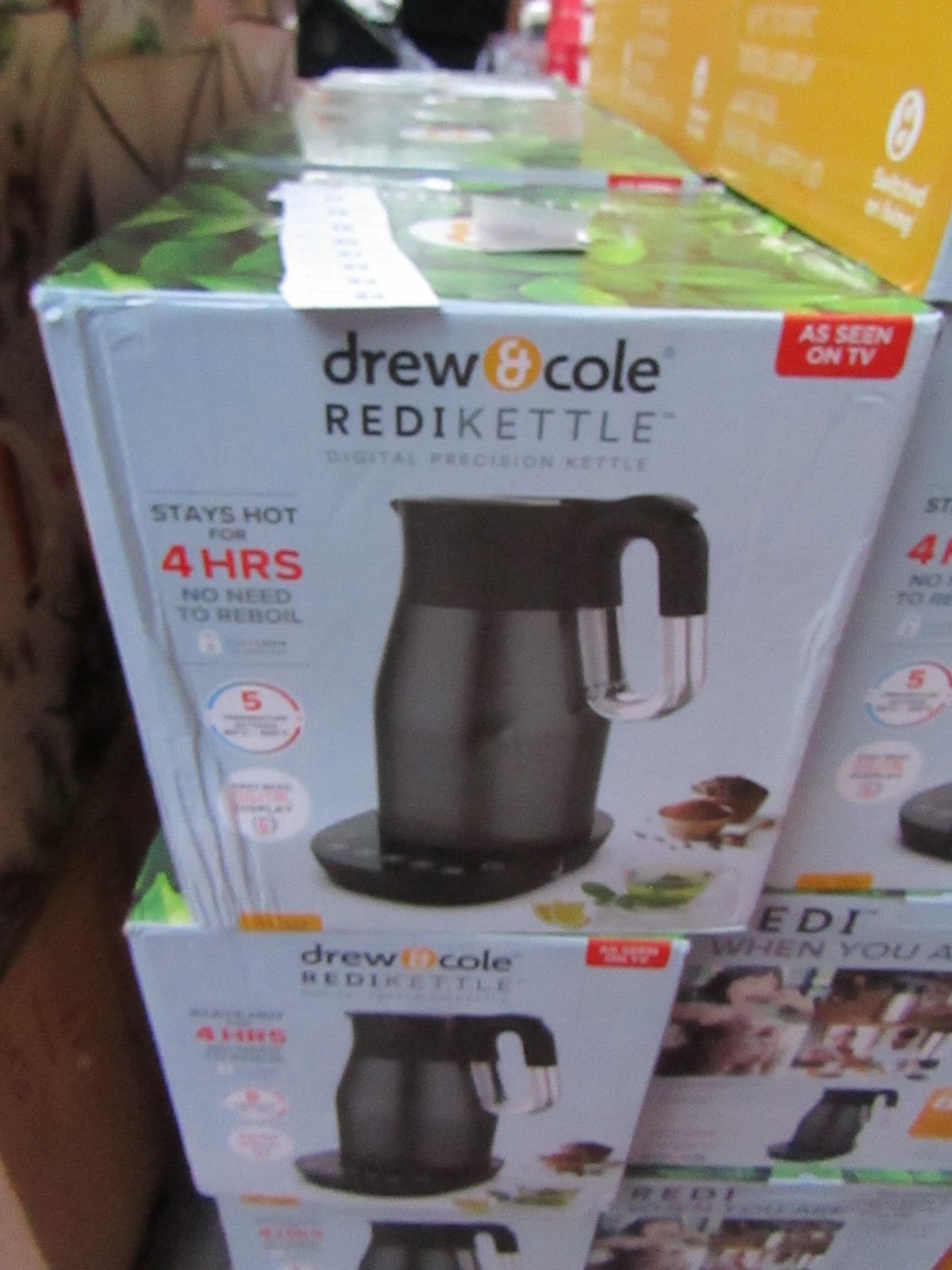 | 1X | DREW AND COLE REDI KETTLE | REFURBISHED AND BOXED | NO ONLINE RESALE | SKU C5060541513587 |