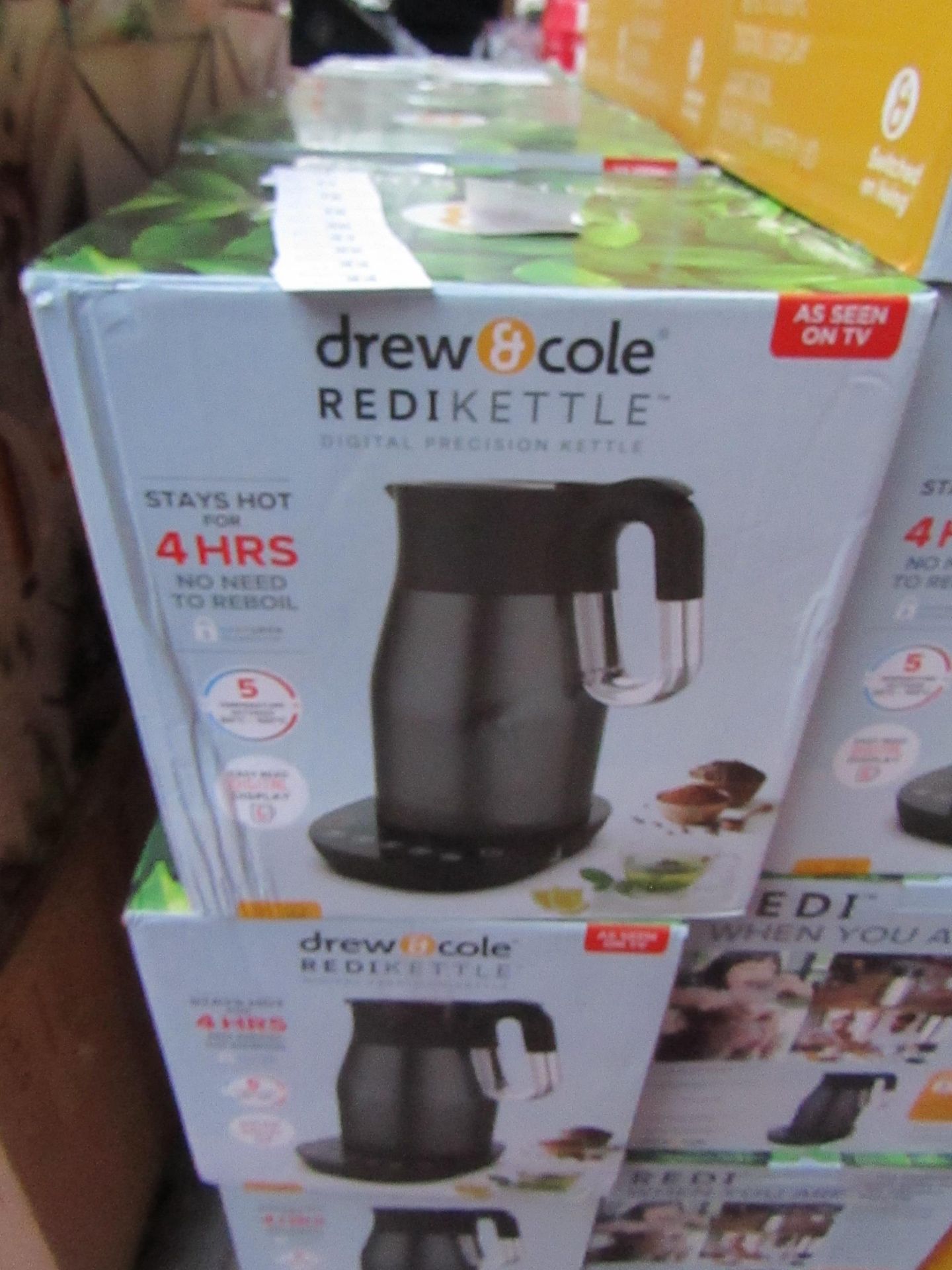 | 1X | DREW AND COLE REDI KETTLE | REFURBISHED AND BOXED | NO ONLINE RESALE | SKU C5060541513587 |