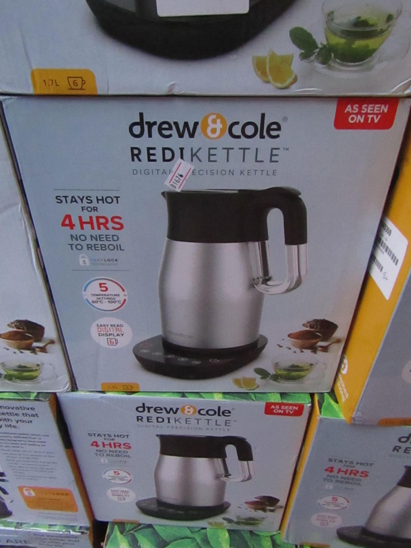 | 1X | DREW AND COLE REDI KETTLE | REFURBISHED AND BOXED | NO ONLINE RESALE | SKU C5060541513587 |