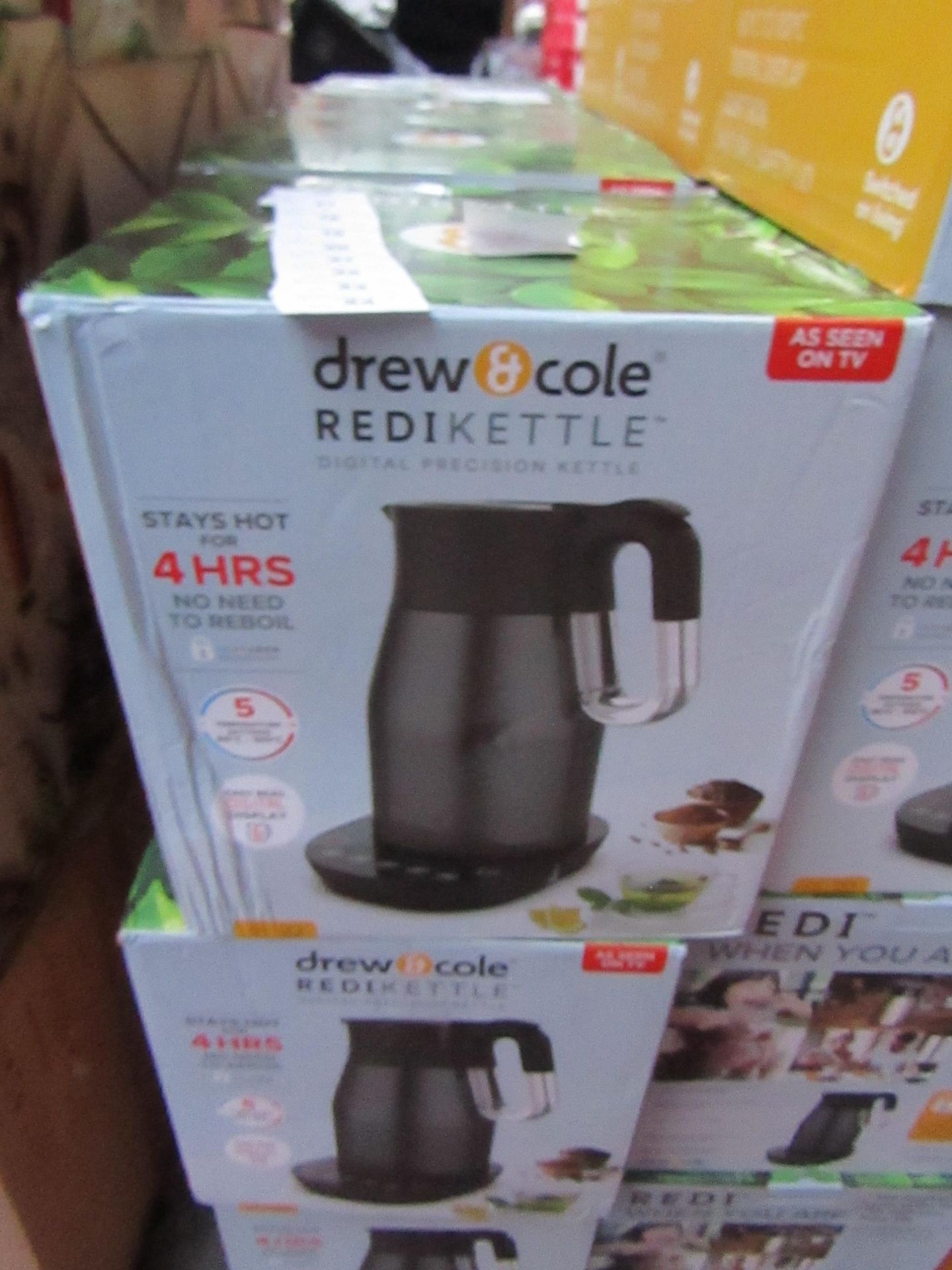 | 1X | DREW AND COLE REDI KETTLE | REFURBISHED AND BOXED | NO ONLINE RESALE | SKU C5060541513587 |