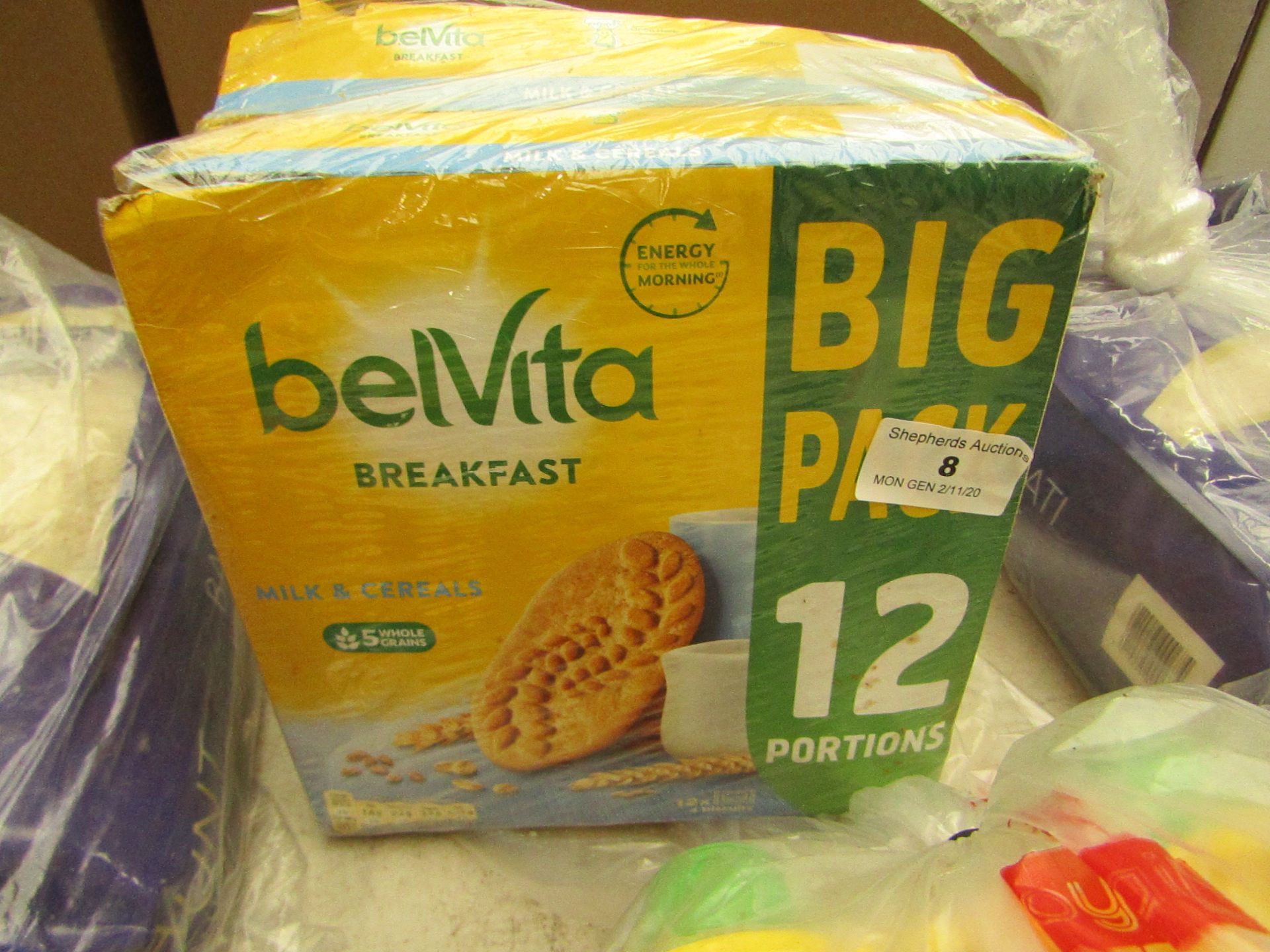 Belvita - Big Pack 12 Portions - bb - 31/05/21 - Sealed.