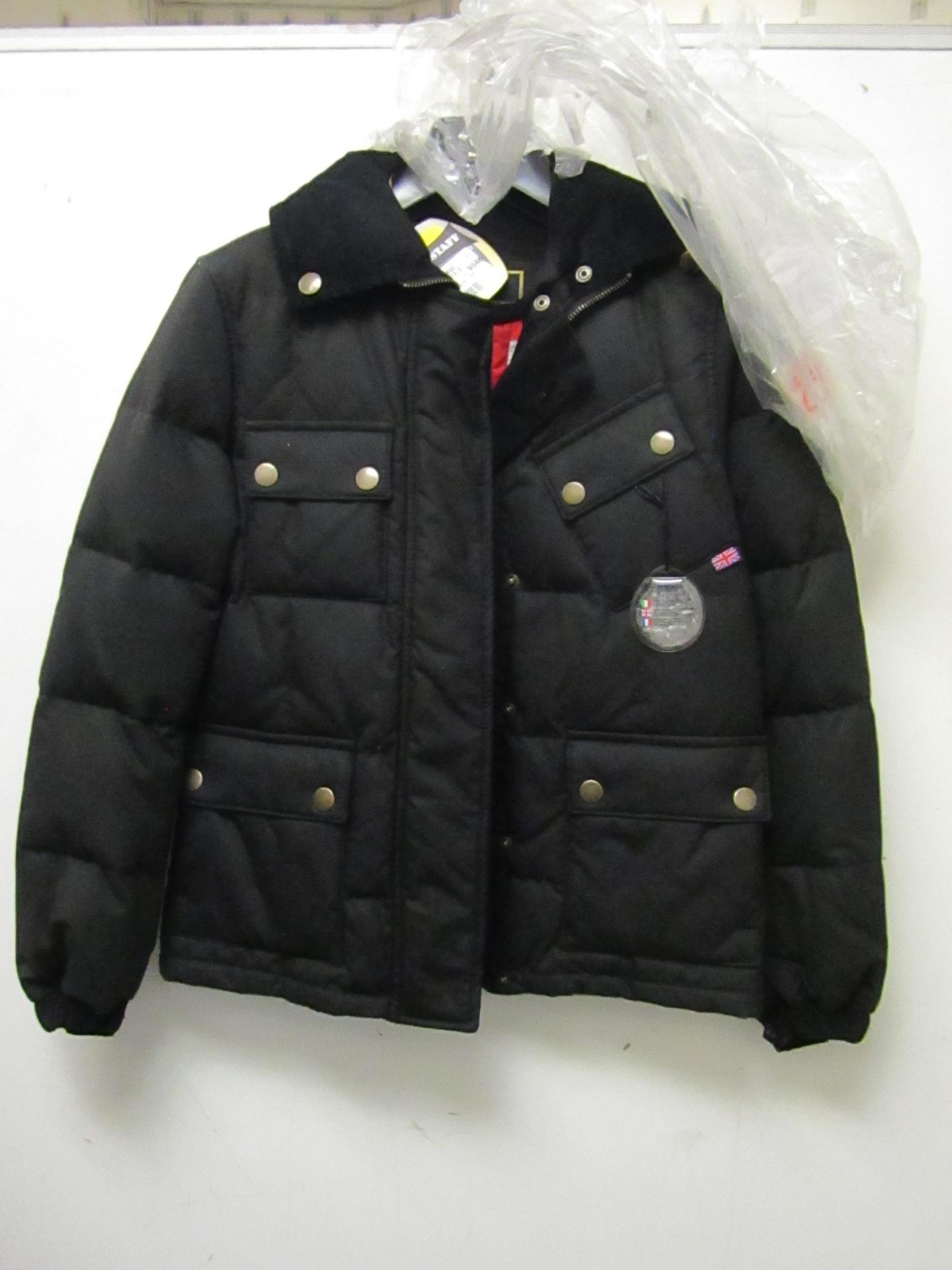 Ladies Belstaff Quilted black Jacket, new with tag, size 40