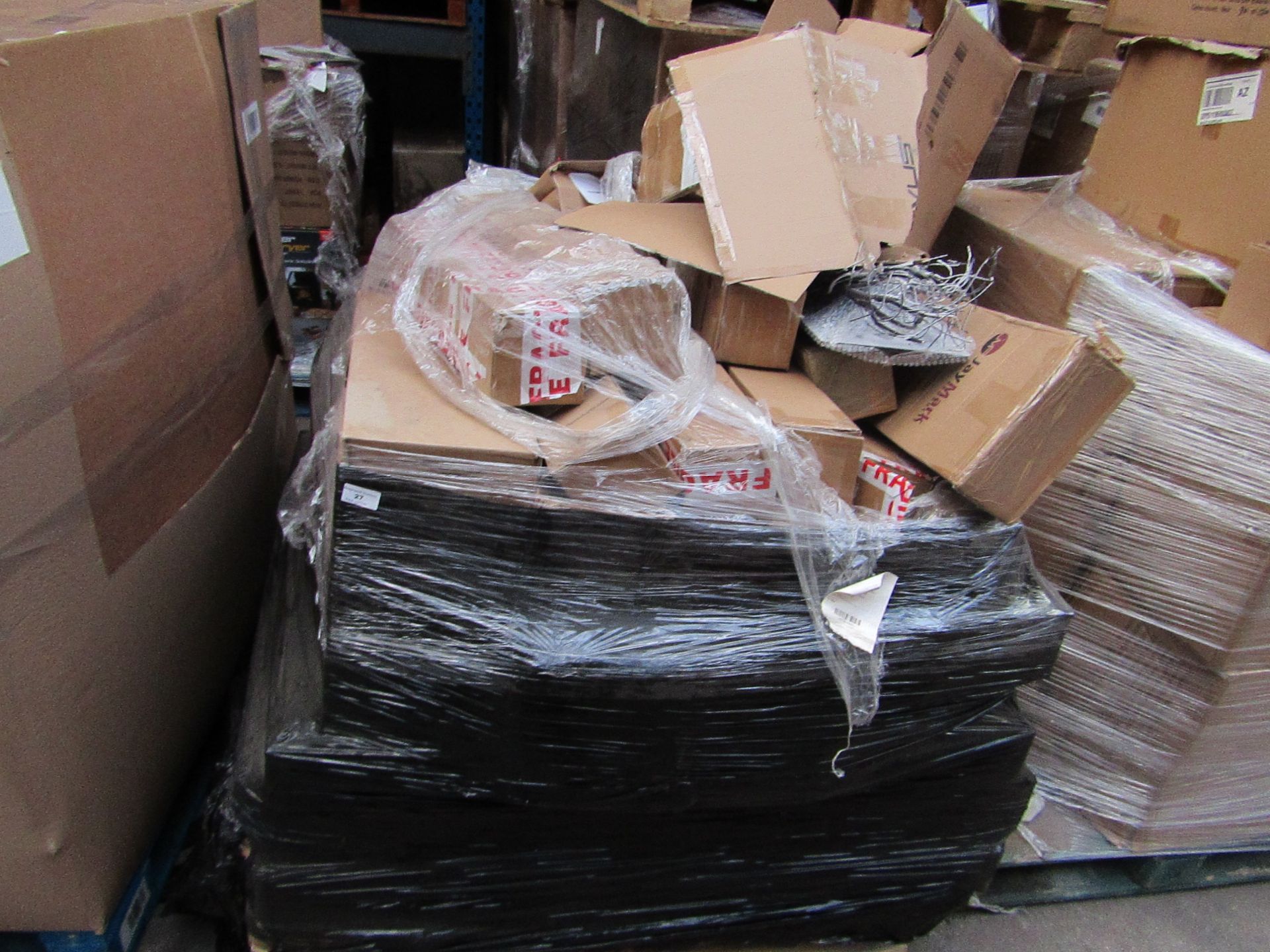 Pallet Of Approx 30 Items Being, Various Assorted Christmas Tree - Some May Not Be Boxed.