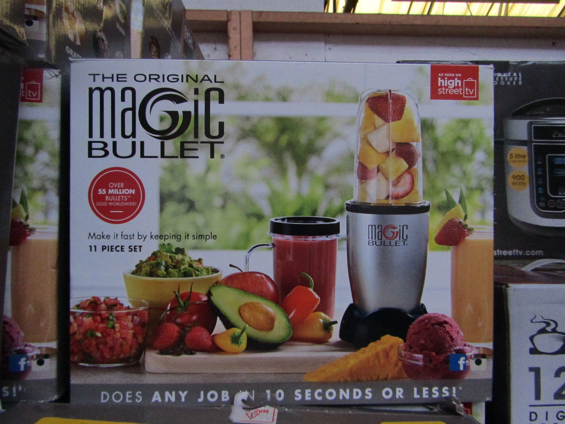 | 4X | THE ORIGINAL MAGIC BULLET BLENDER | UNCHECKED AND BOXED | NO ONLINE RESALE | SKU