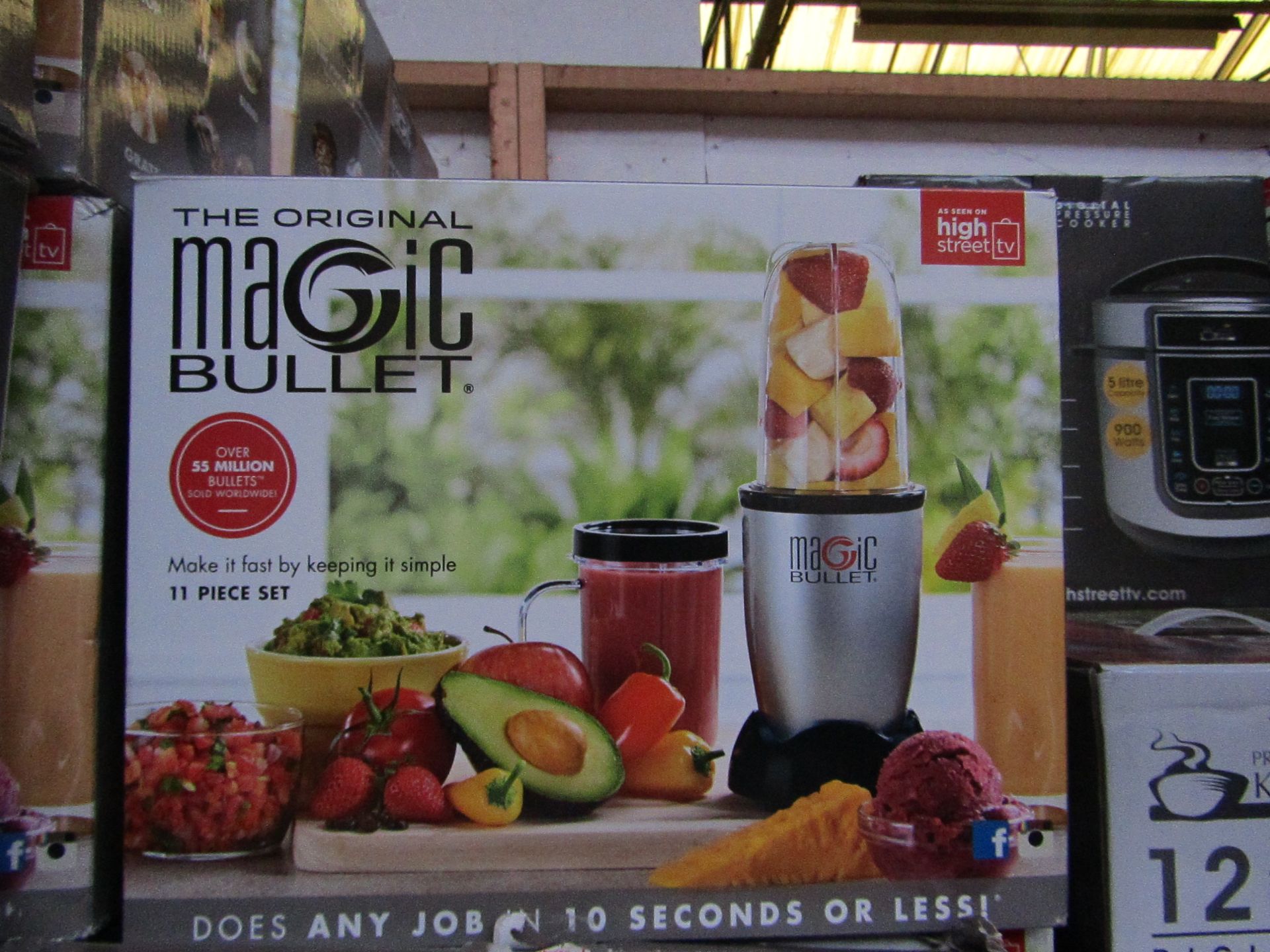 | 4X | THE ORIGINAL MAGIC BULLET BLENDER | UNCHECKED AND BOXED | NO ONLINE RESALE | SKU